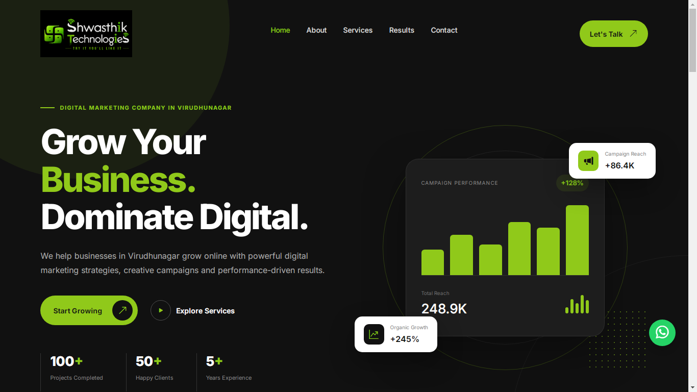 Home Page Preview